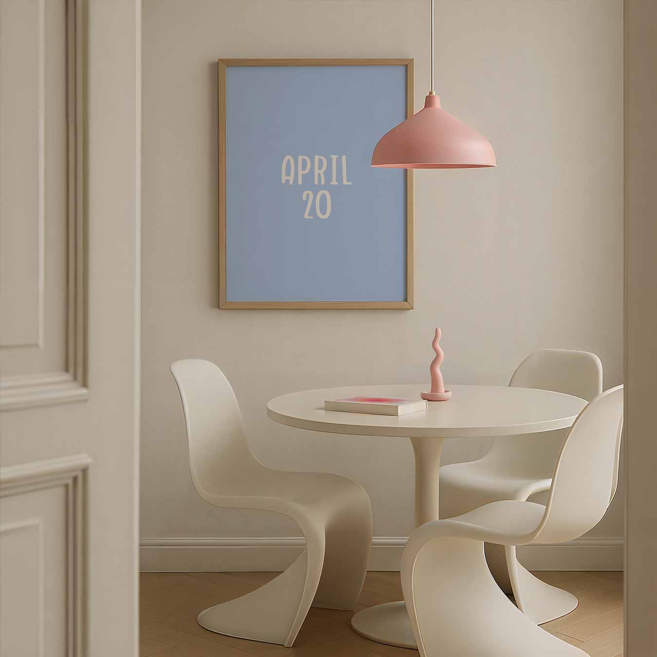 Zachte April Inspiratieposter-WallArtistic