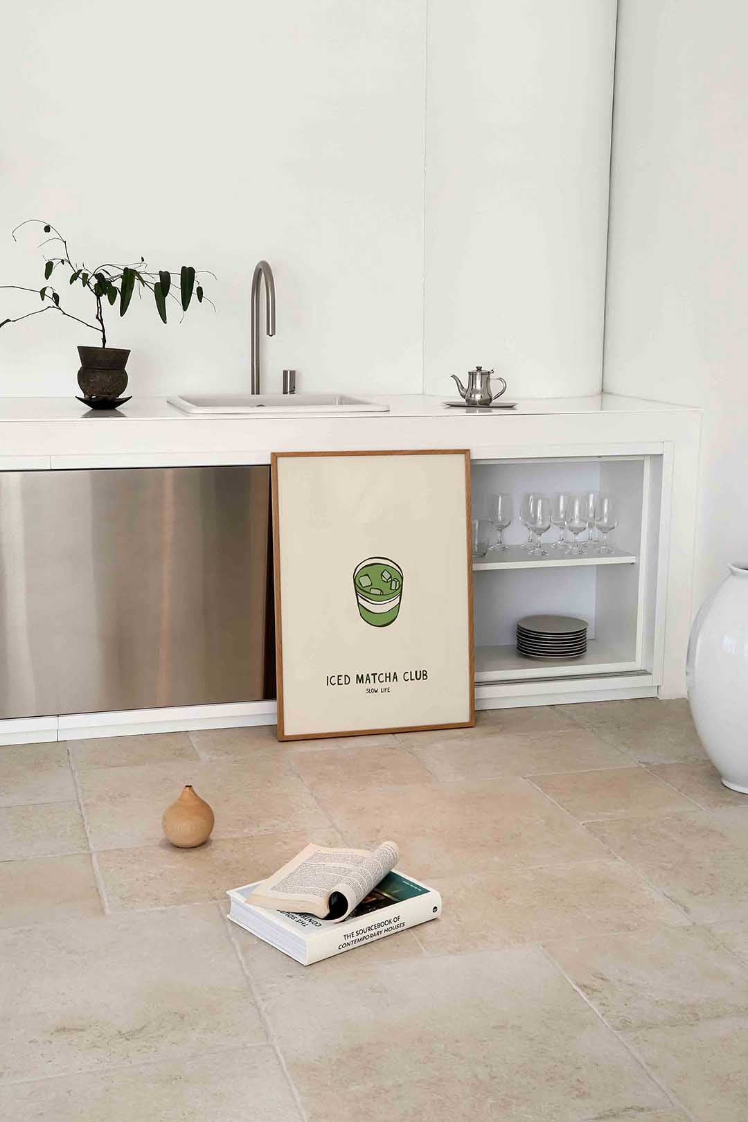 Iced matcha club Poster