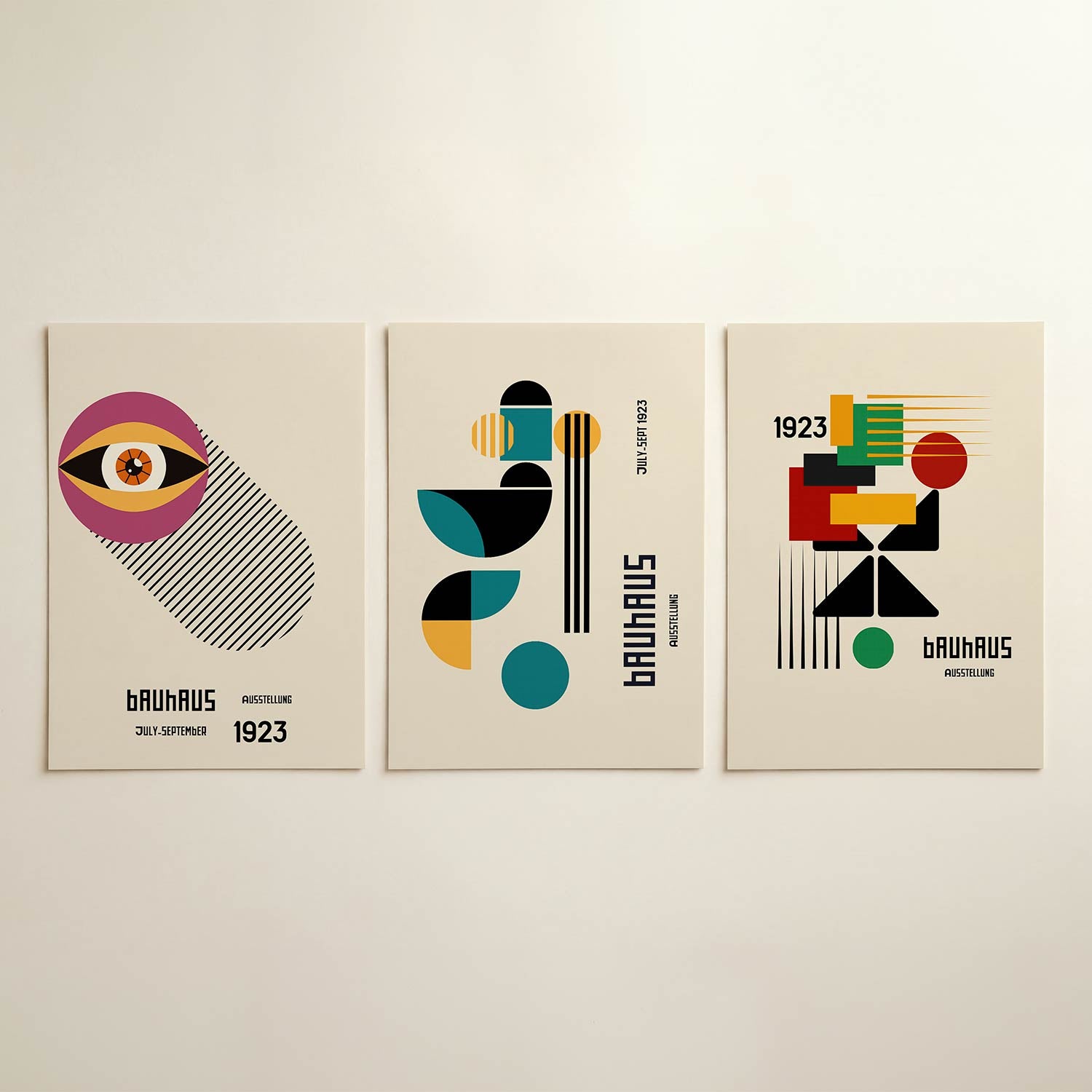 Oog en lijnen Posterset
