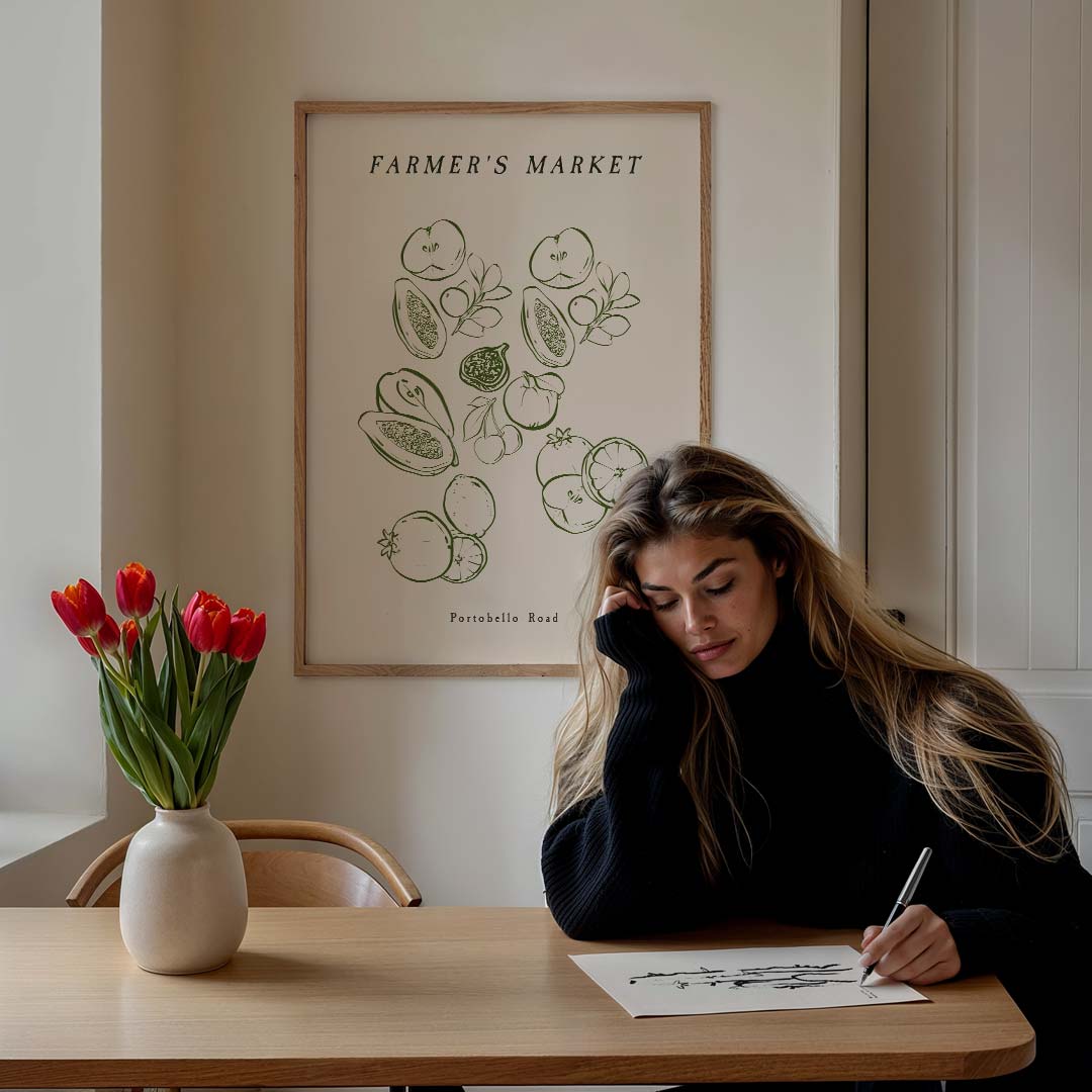 Farmer's Market Poster-WallArtistic