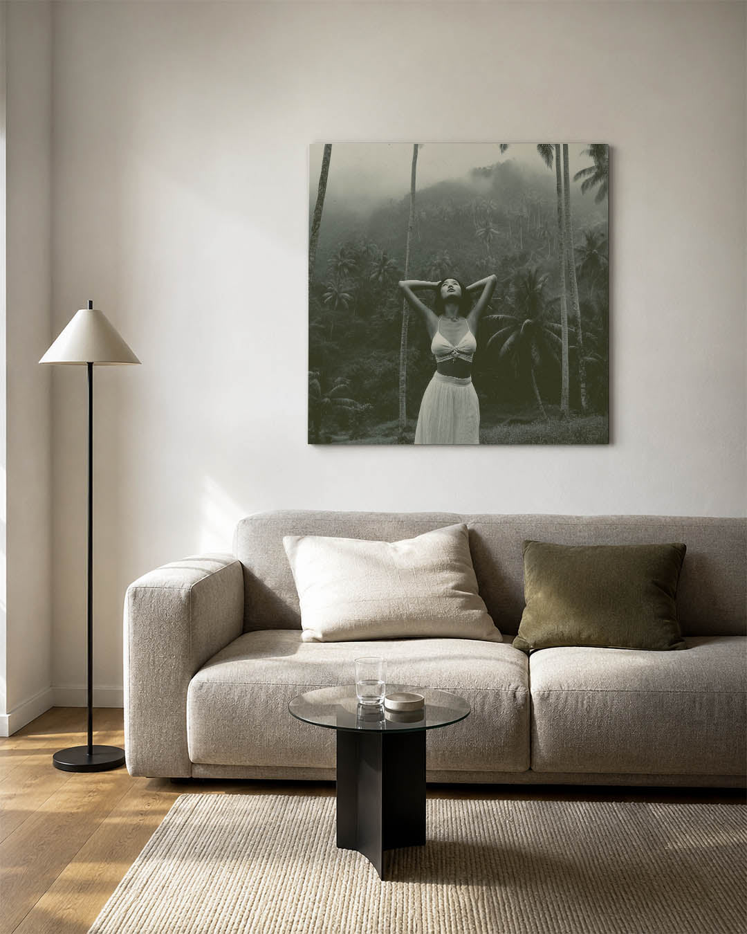 Tropische rust Kunstwerk