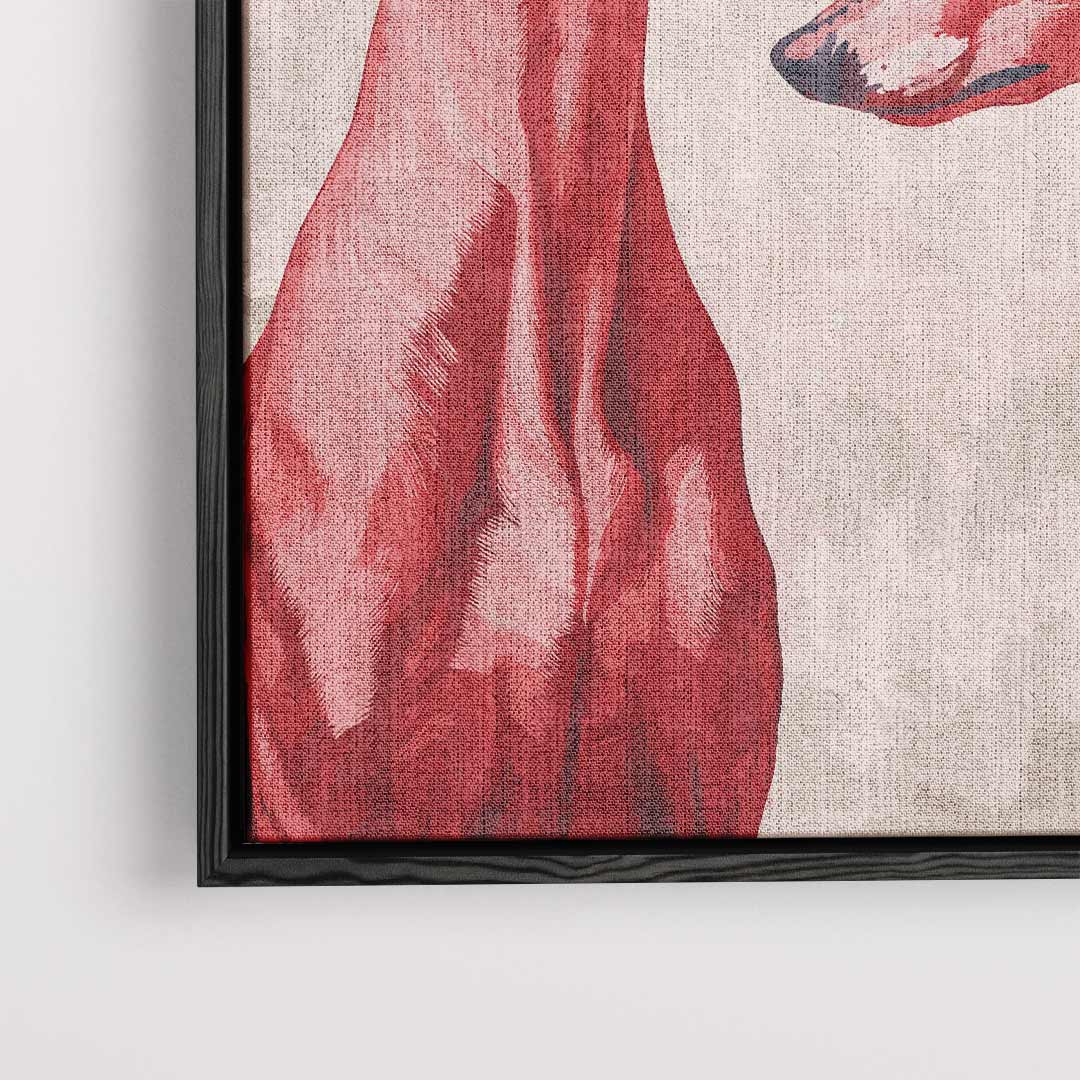 Elegante Hondenportretten Kunstwerk