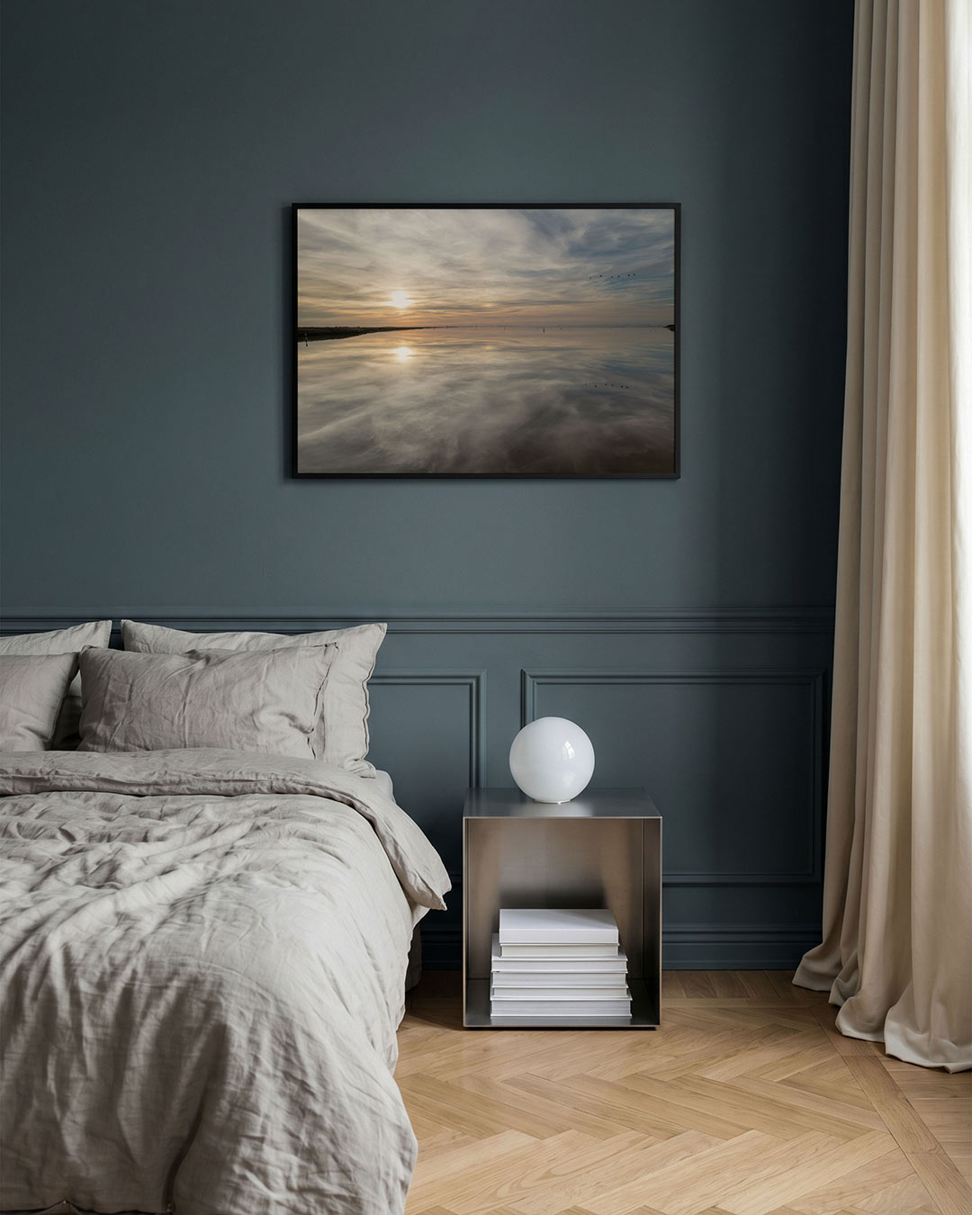 Rustige zonsondergang Poster