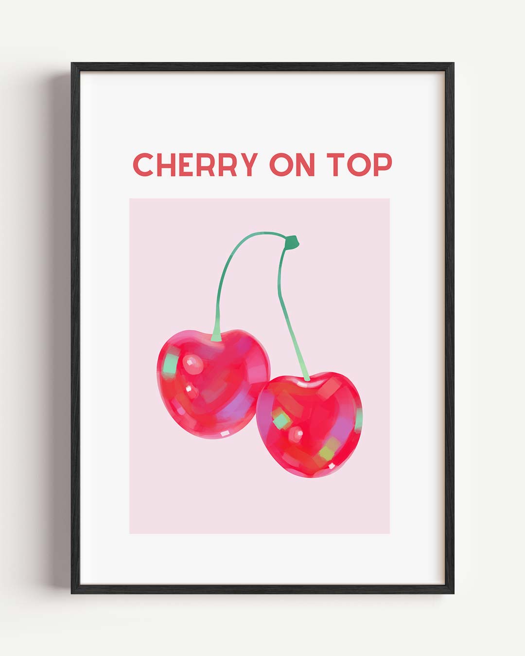 Cherry on Top Poster-WallArtistic