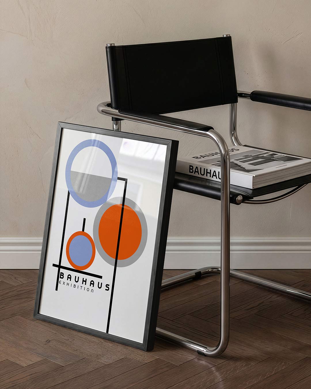 Cirkel en lijnenspel Poster