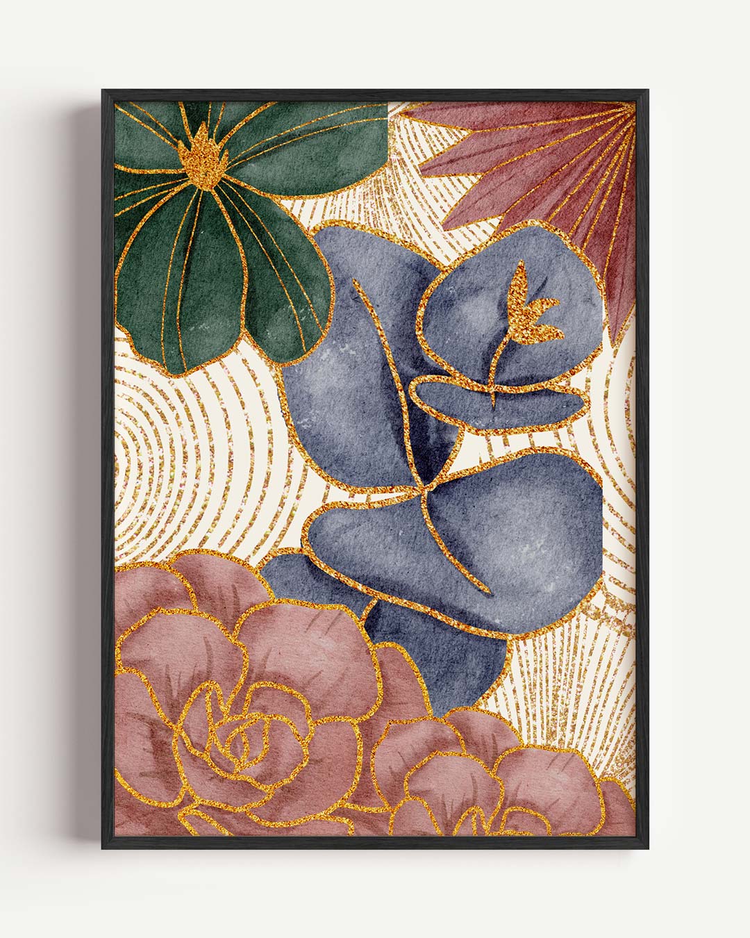 Botanische Abstract Poster-WallArtistic