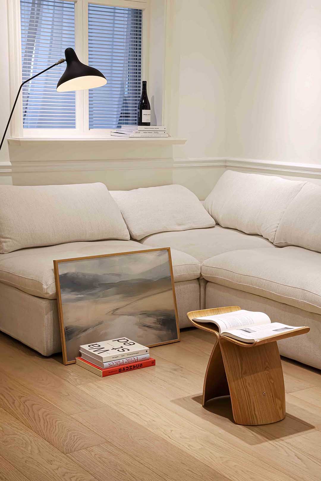 Landschap met zachte tinten Poster