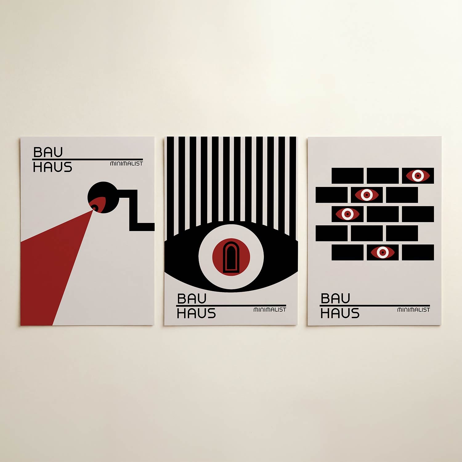 Lijnen en vlakken Posterset