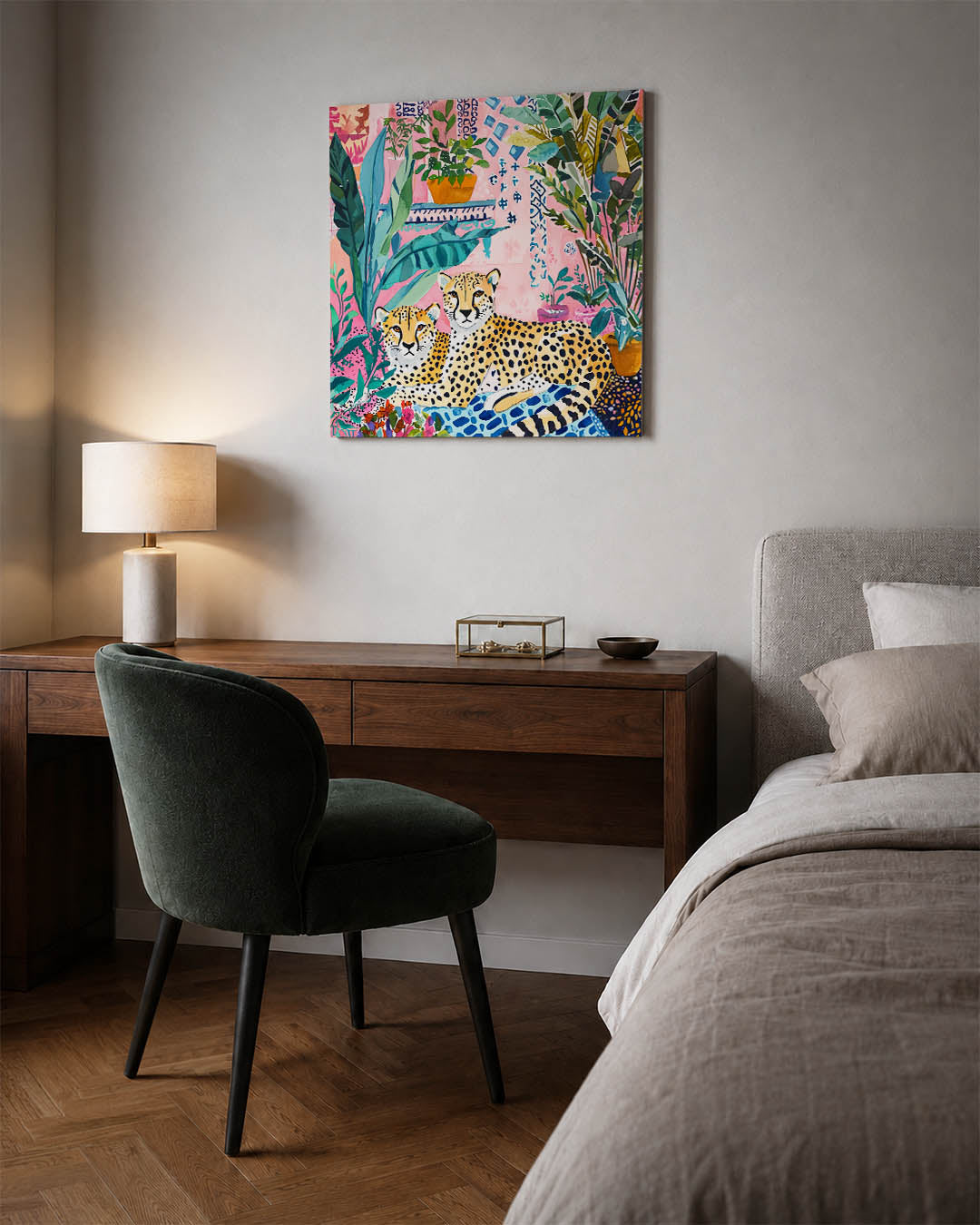 Tropische dierenwereld Kunstwerk