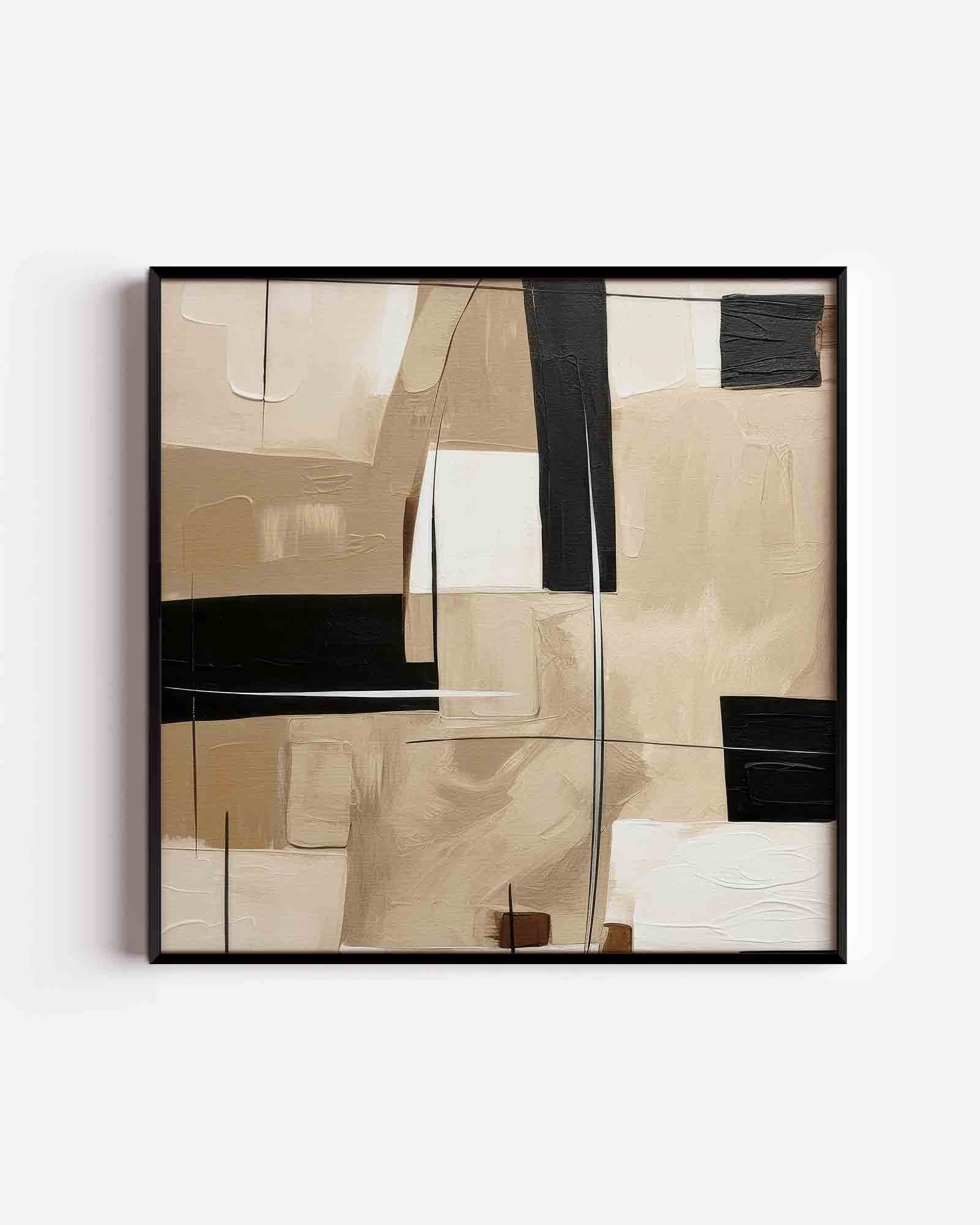 Abstracte vormen Poster