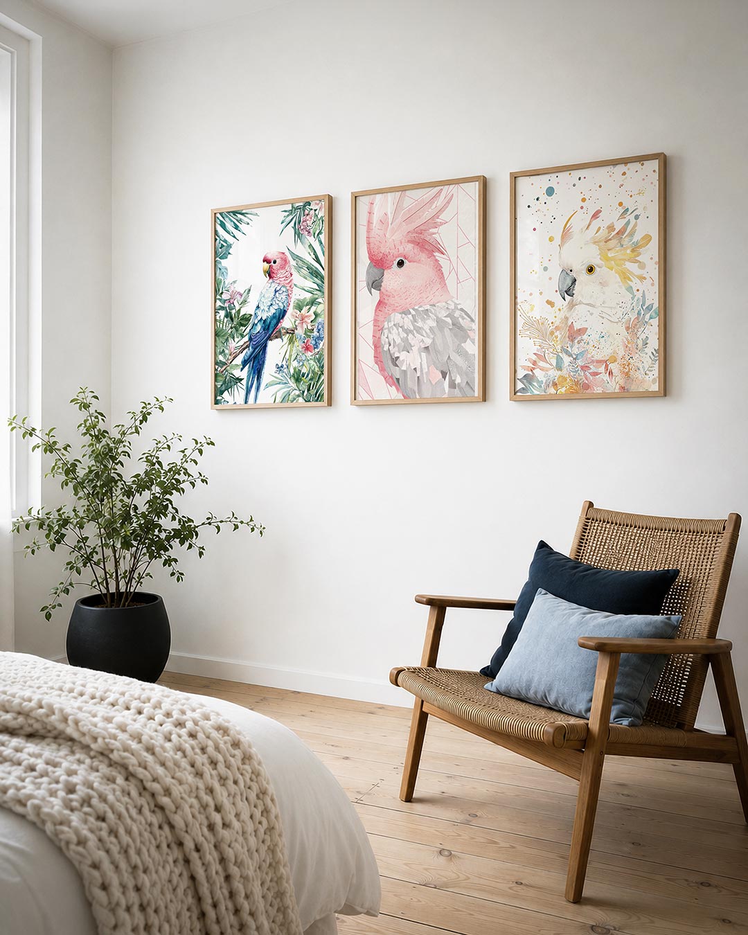 Tropische kleurenpracht Posterset
