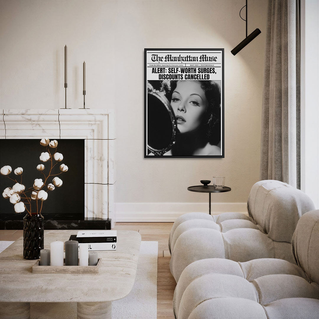 Spiegelportret Kunstwerk