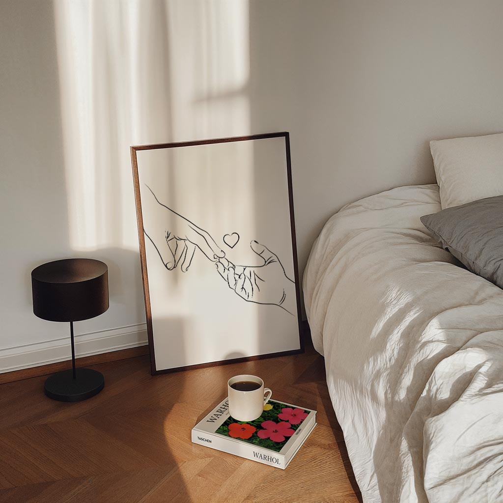 Verbonden in Liefde Poster-WallArtistic