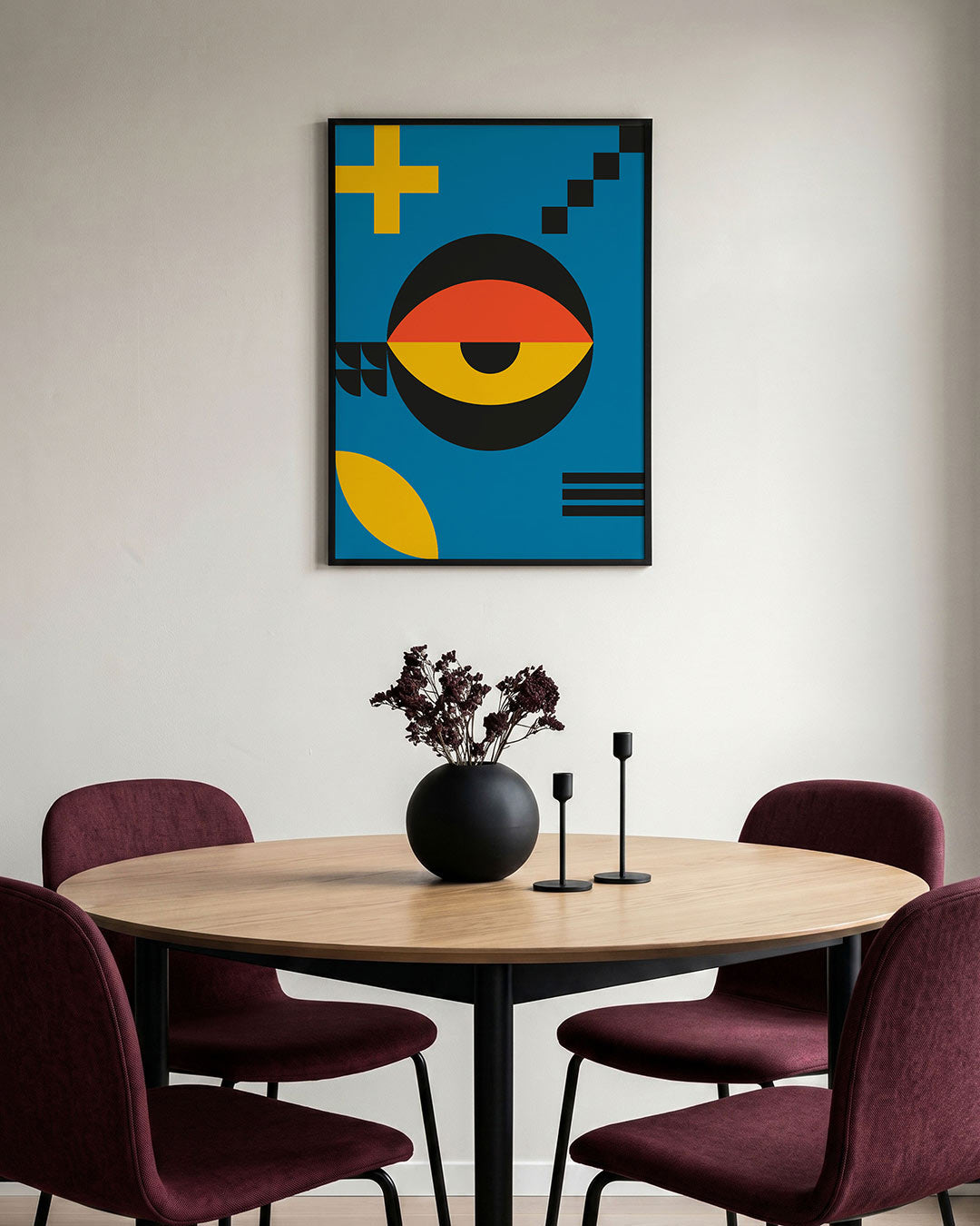 Vorm en kleur Poster
