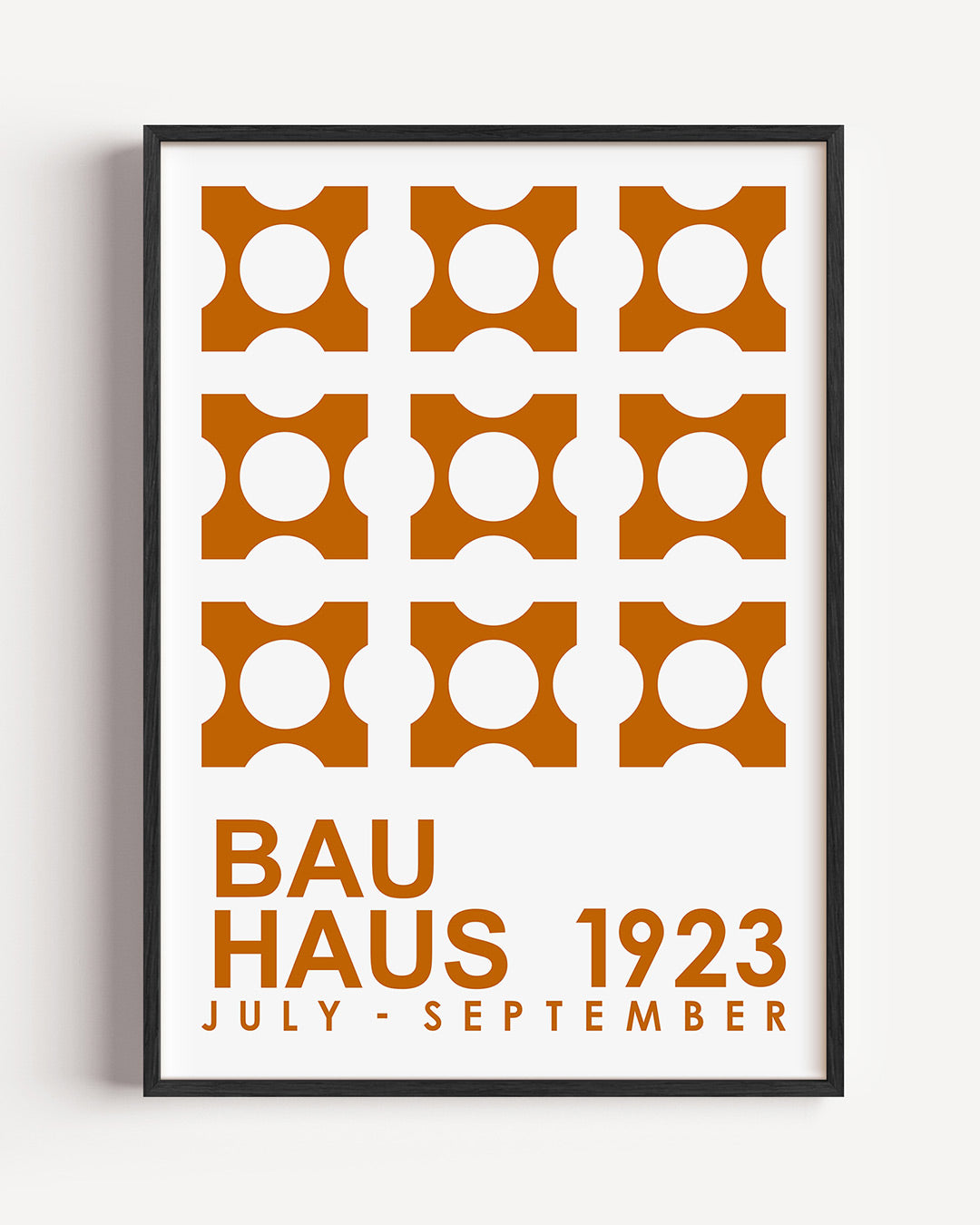 Vormritme en kleur Poster