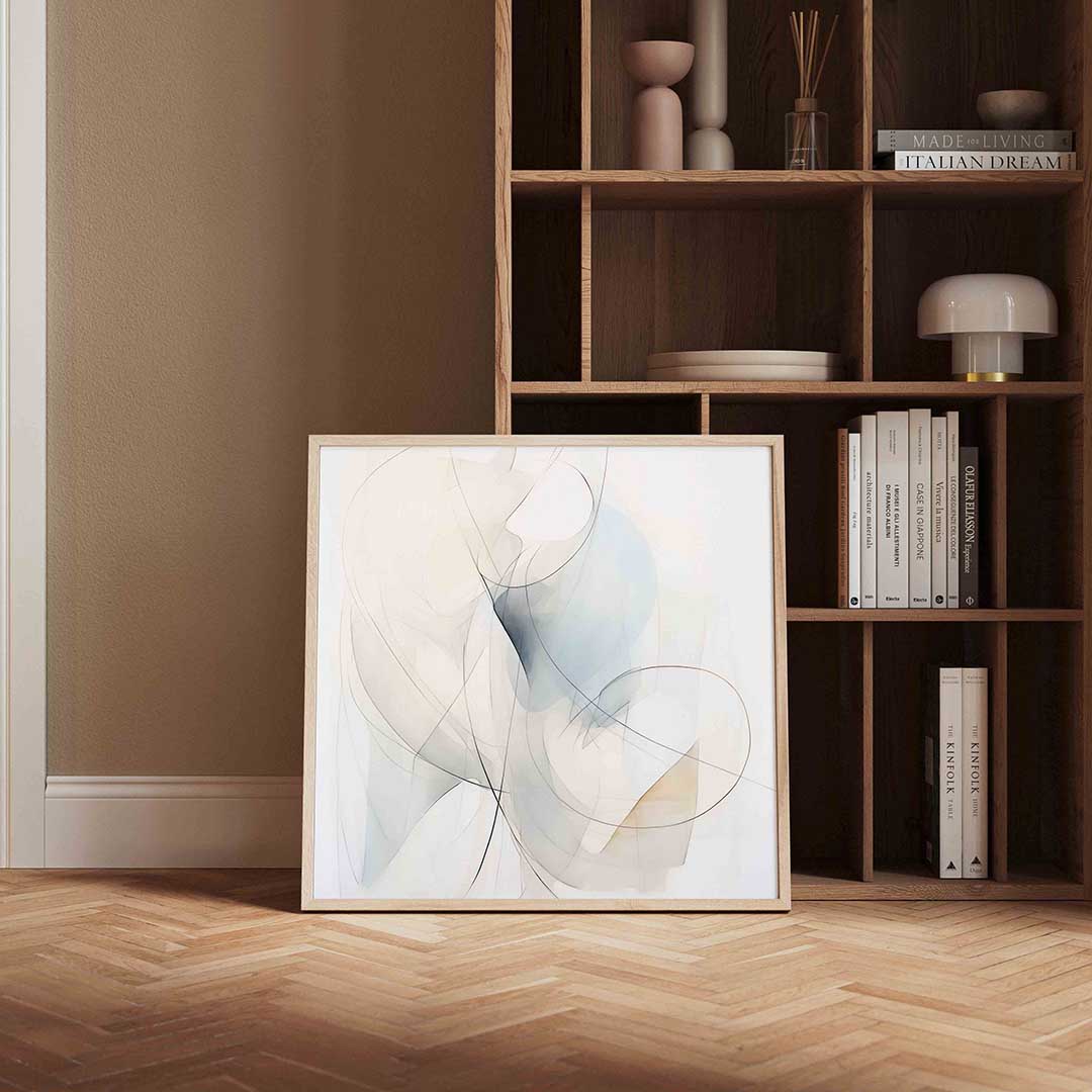 Abstracte lijnen Poster