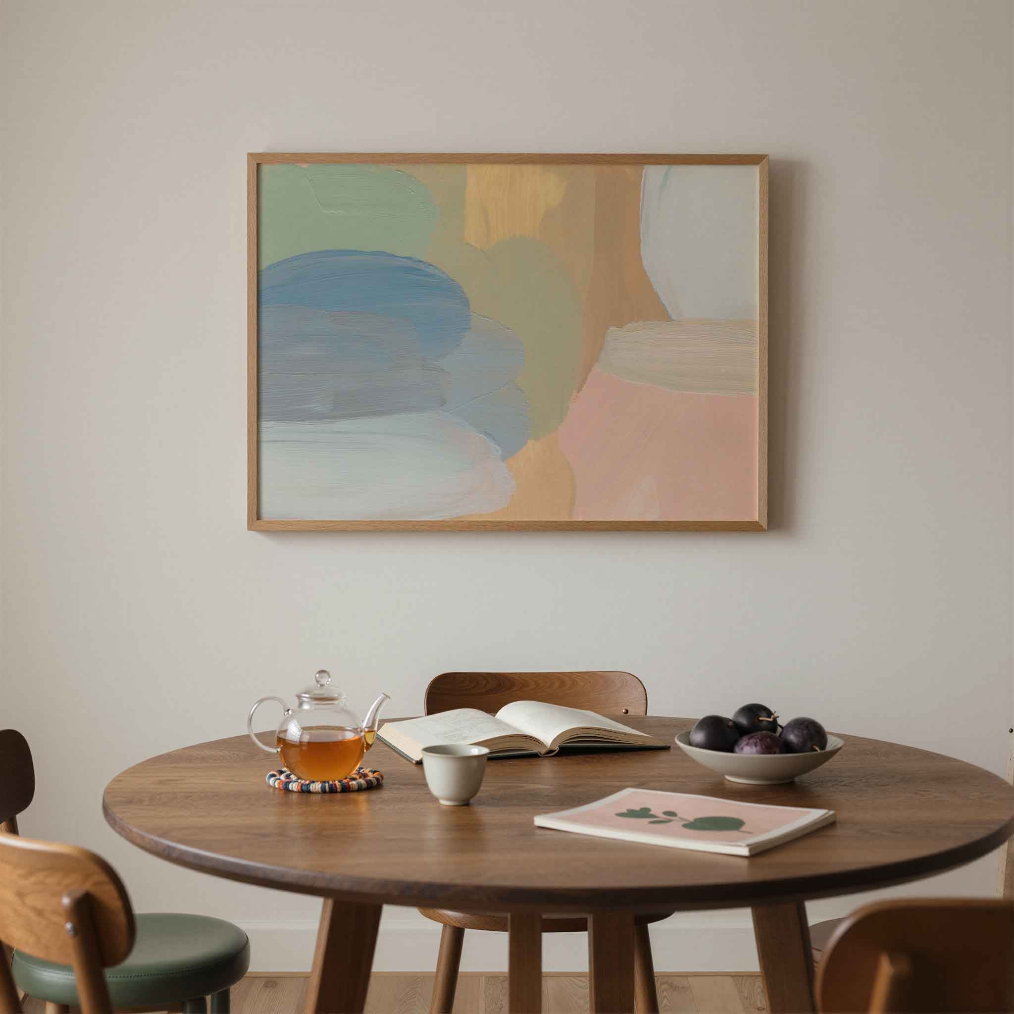 Abstracte vormen Poster