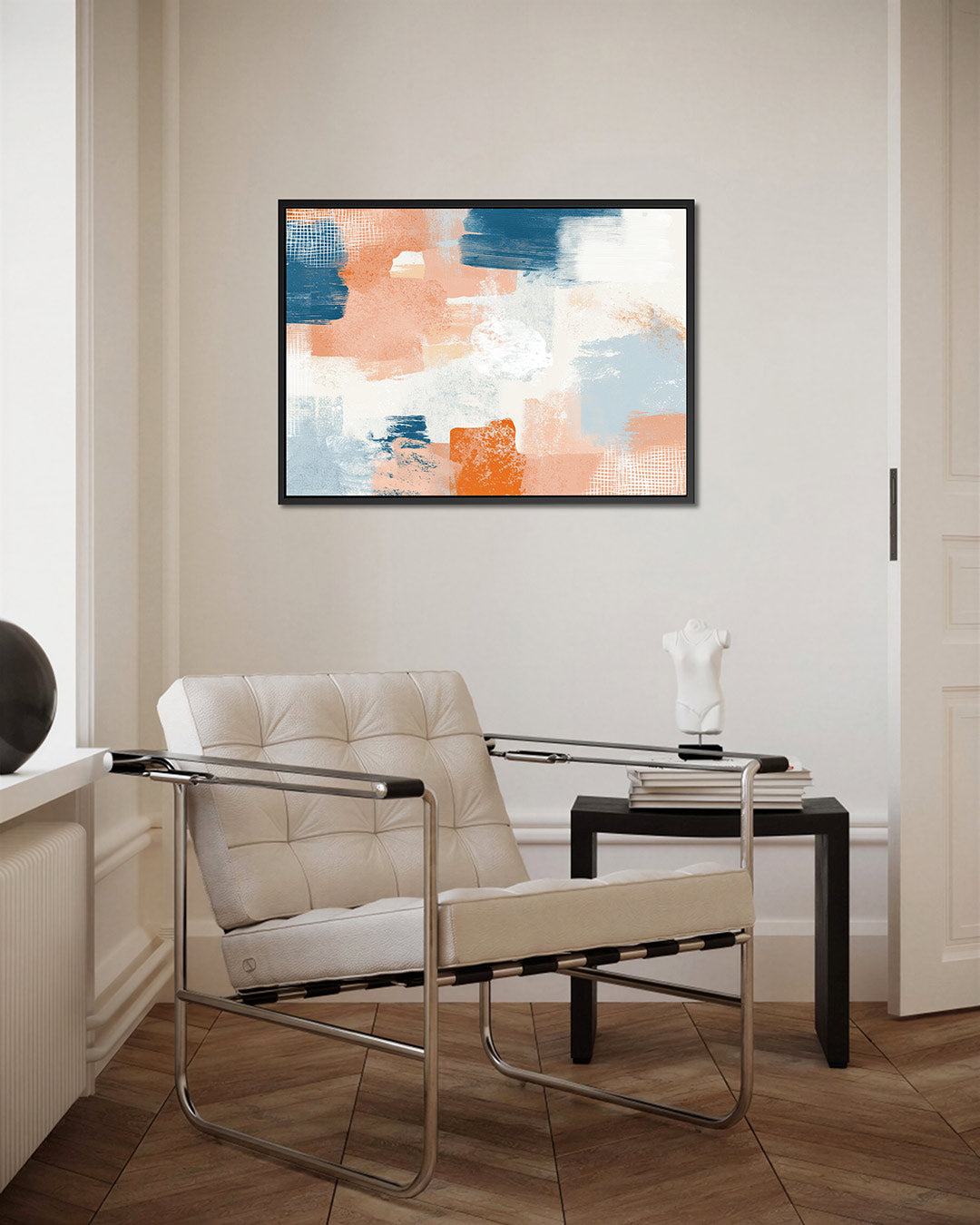 Kleurrijke vegen compositie Kunstwerk