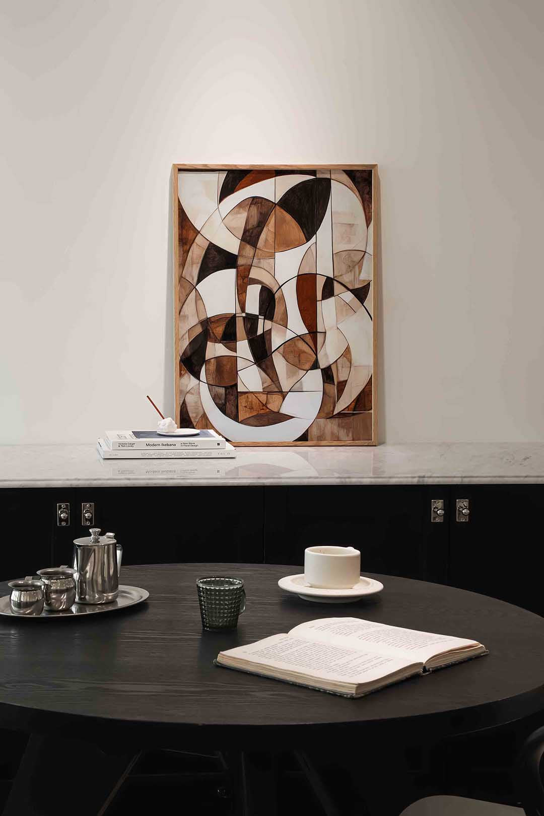 Abstracte vormen Poster