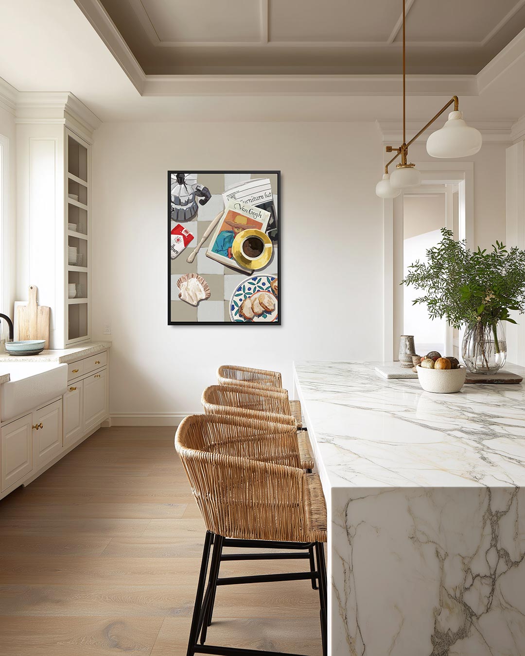 Dagelijkse tafelsetting Kunstwerk