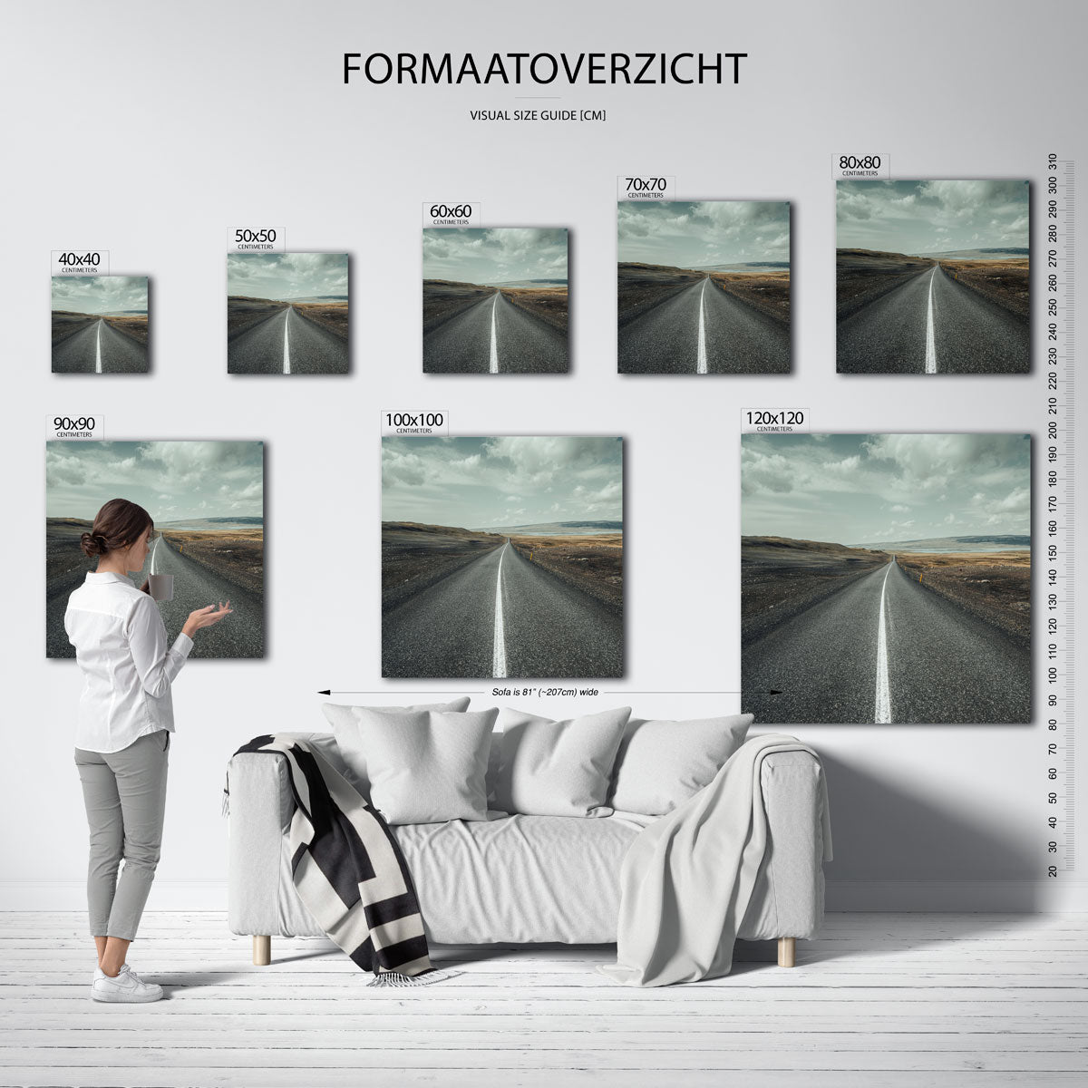 Eindeloze weg Poster
