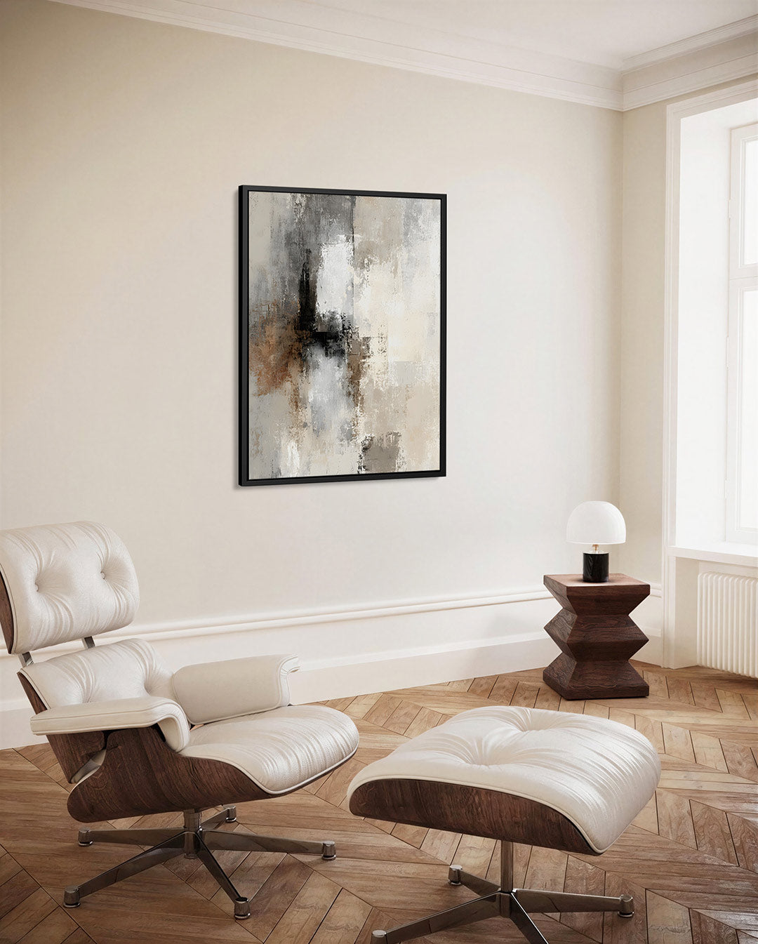 Gelaagde texturen Kunstwerk