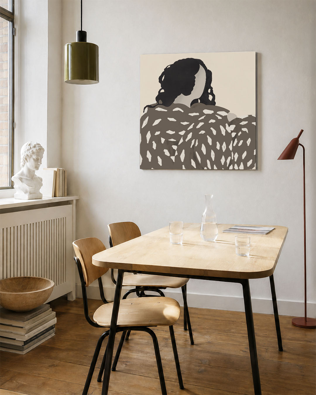 Vrouwelijke vorm Kunstwerk