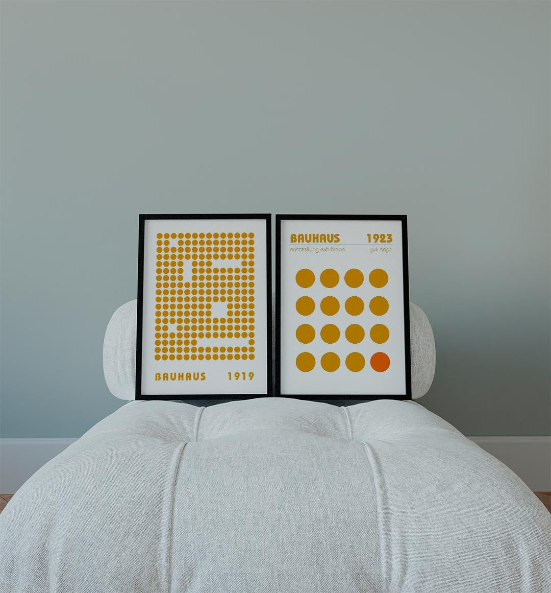 Cirkelpatroon ritme Posterset