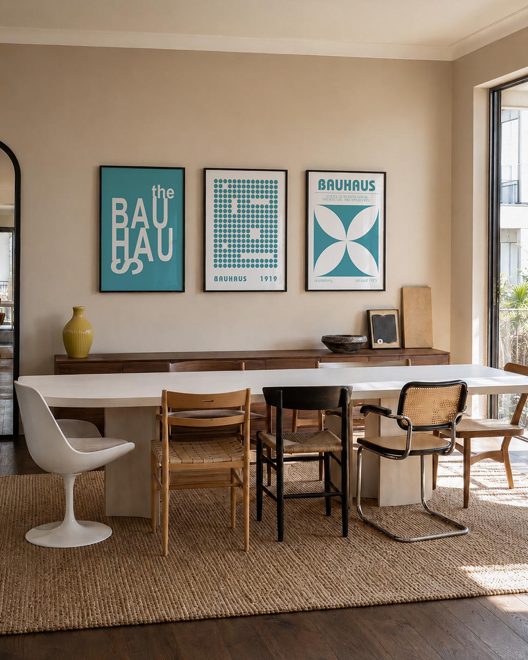 Typografisch spel Posterset