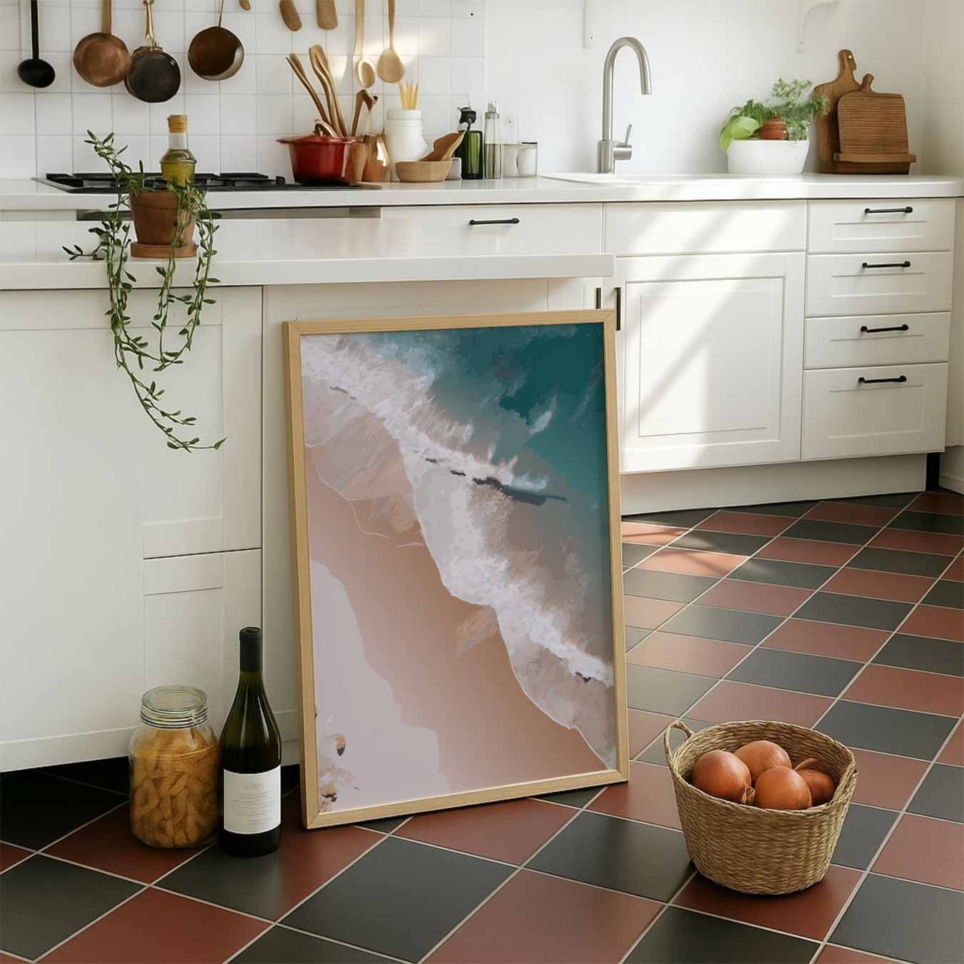 Stranddroom Kunstposter-WallArtistic