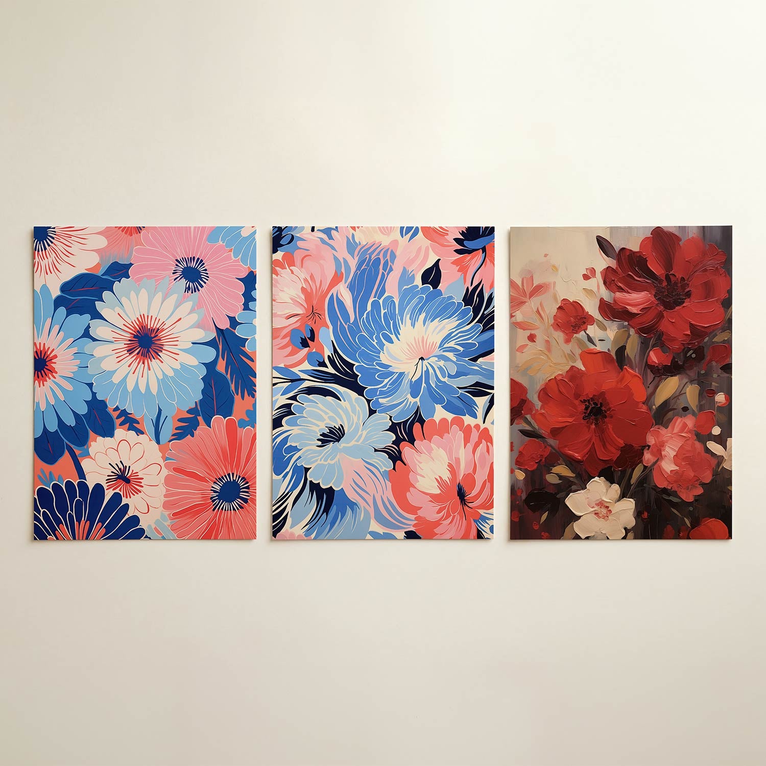 Kleurvlakken Posterset
