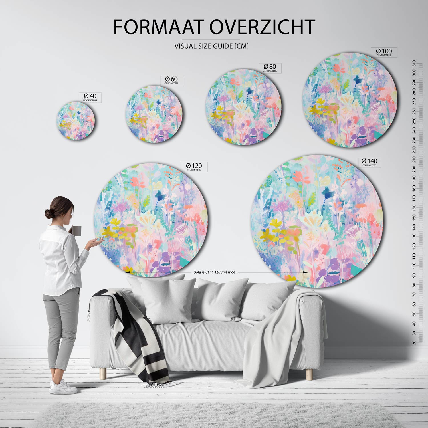 Bloemenpracht Muurcirkel