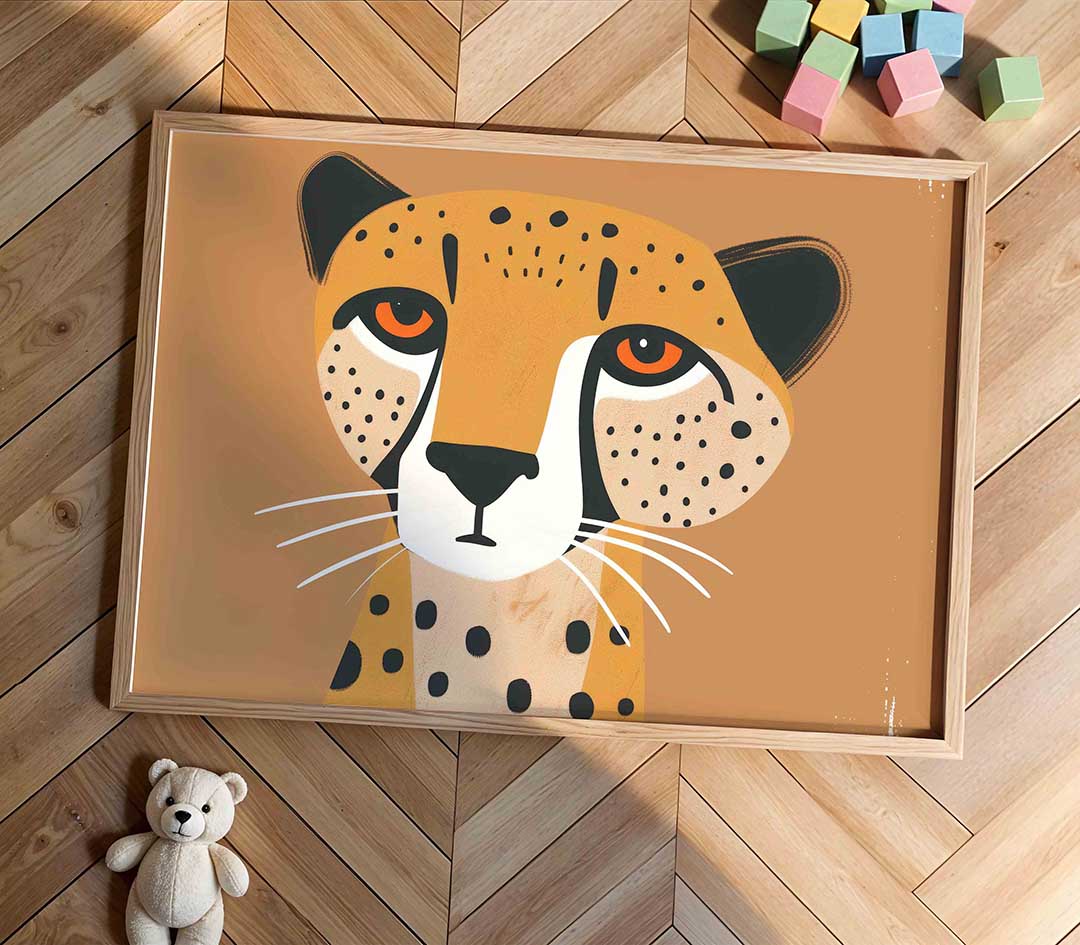 Luipaard portret Poster