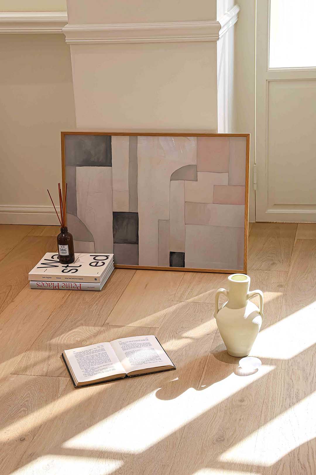 Abstracte vormen Poster
