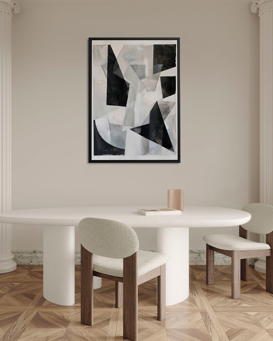 Geometrische vormen Kunstwerk