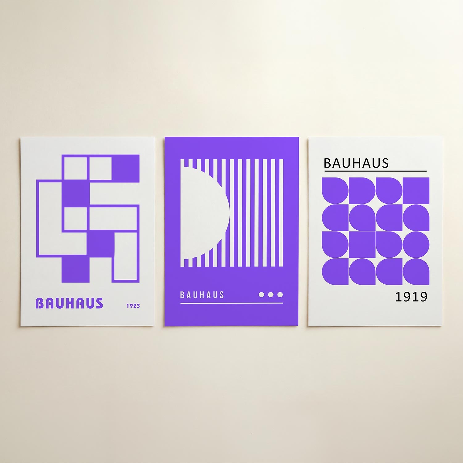 Vorm en kleur Posterset