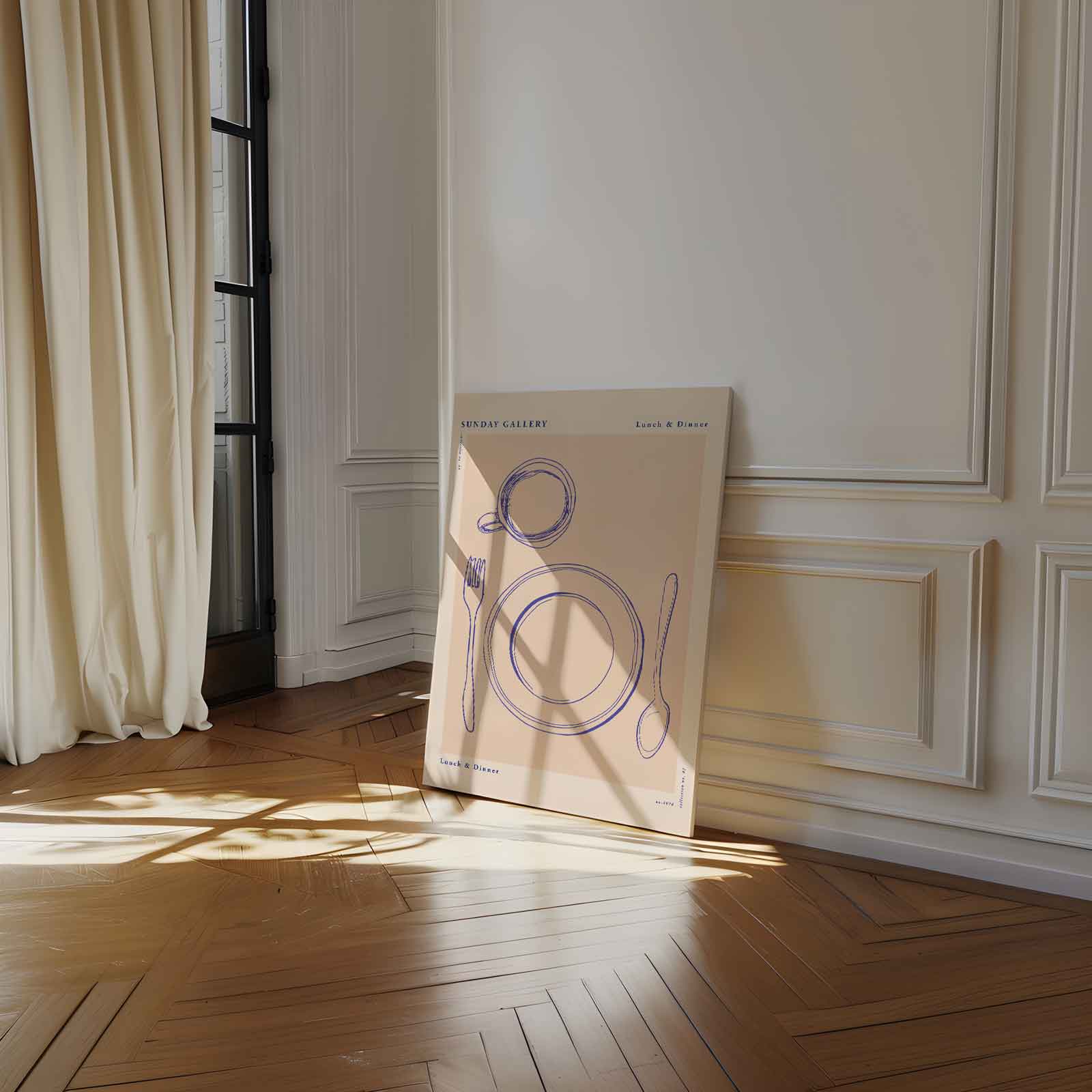 Eenvoudige Tafelschikking Kunstwerk-canvas-dibond-plexiglas-wanddecoratie-WallArtistic