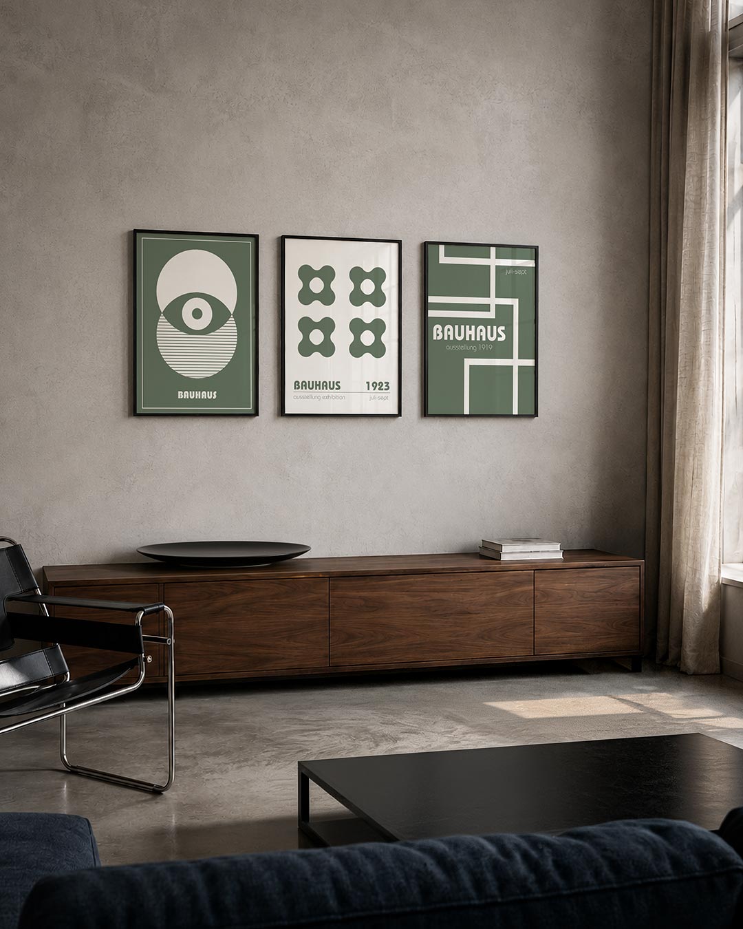 Cirkel en lijnen Posterset