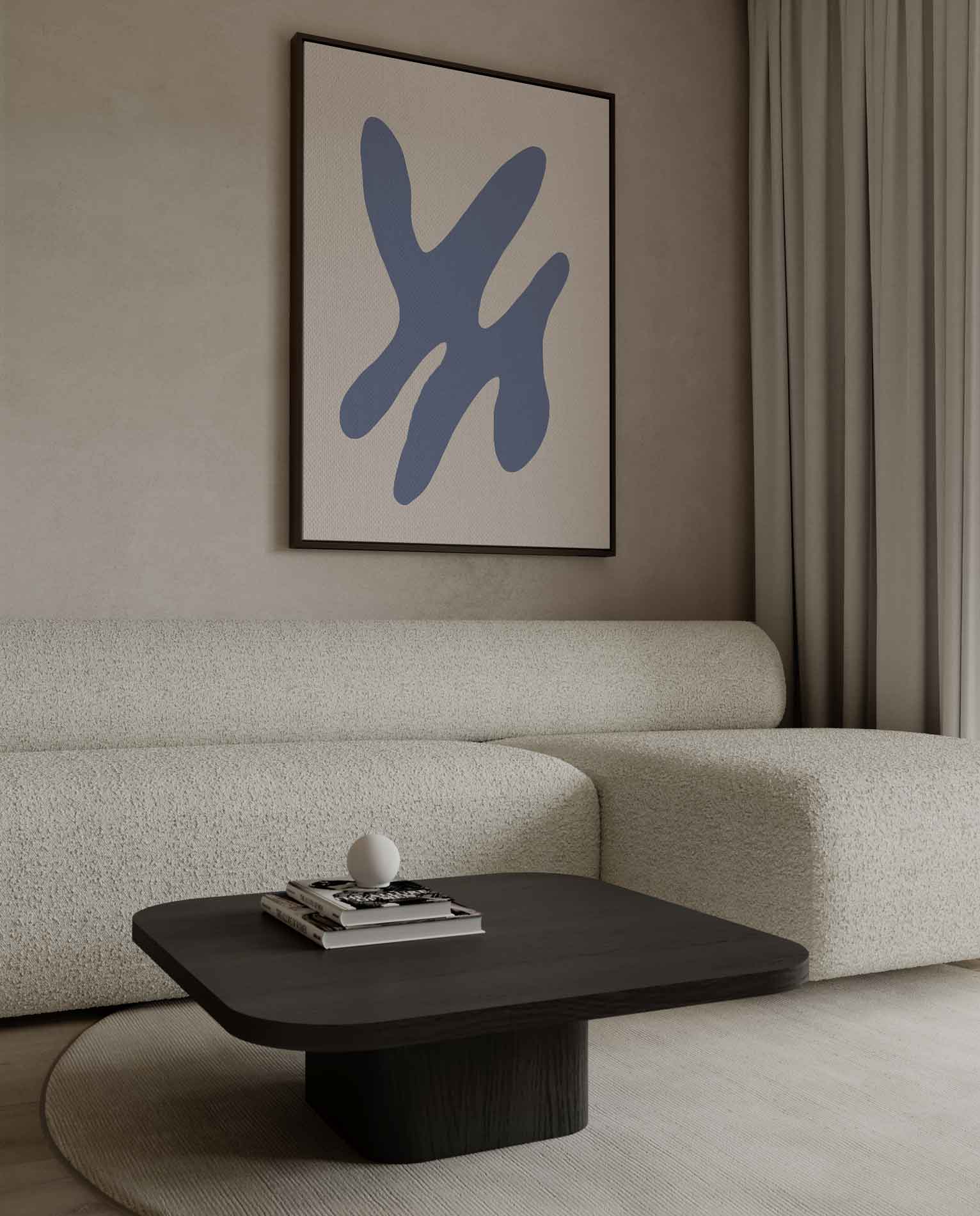 Dans van de Vormen Kunstwerk-canvas-dibond-plexiglas-wanddecoratie-WallArtistic