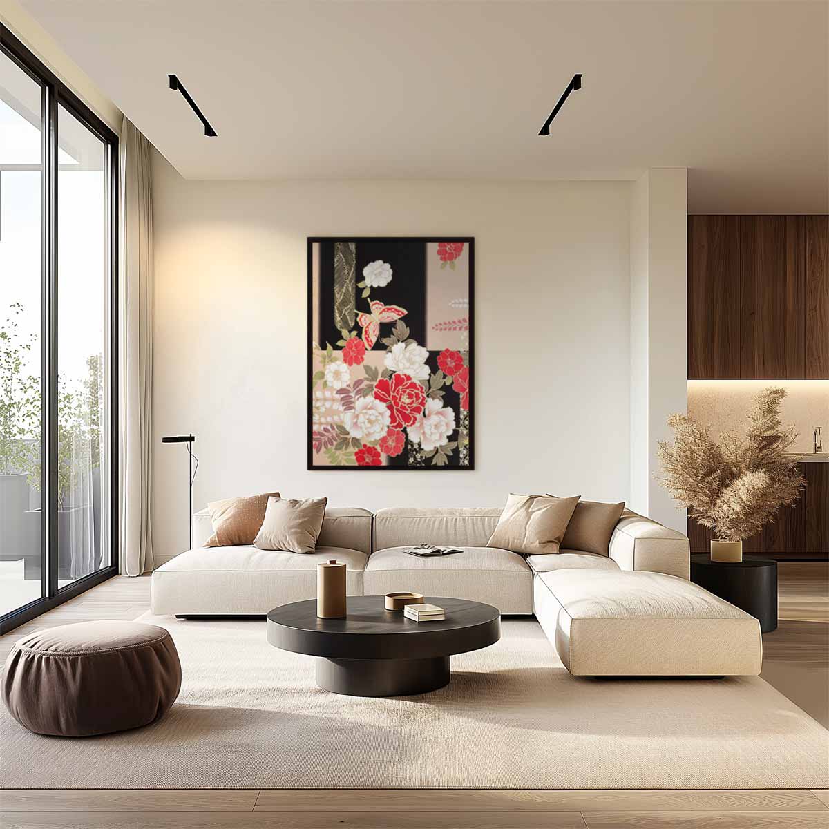Bloemrijke Beleving Kunstwerk-canvas-dibond-plexiglas-wanddecoratie-WallArtistic