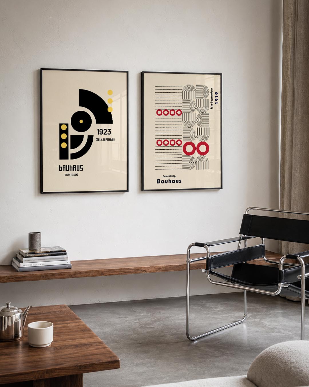 Vorm en kleurenspel Posterset