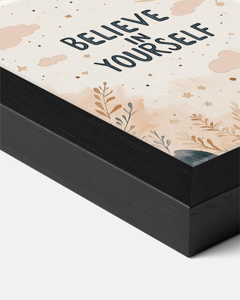 Inspirerende Poster - Believe in Yourself Poster-WallArtistic