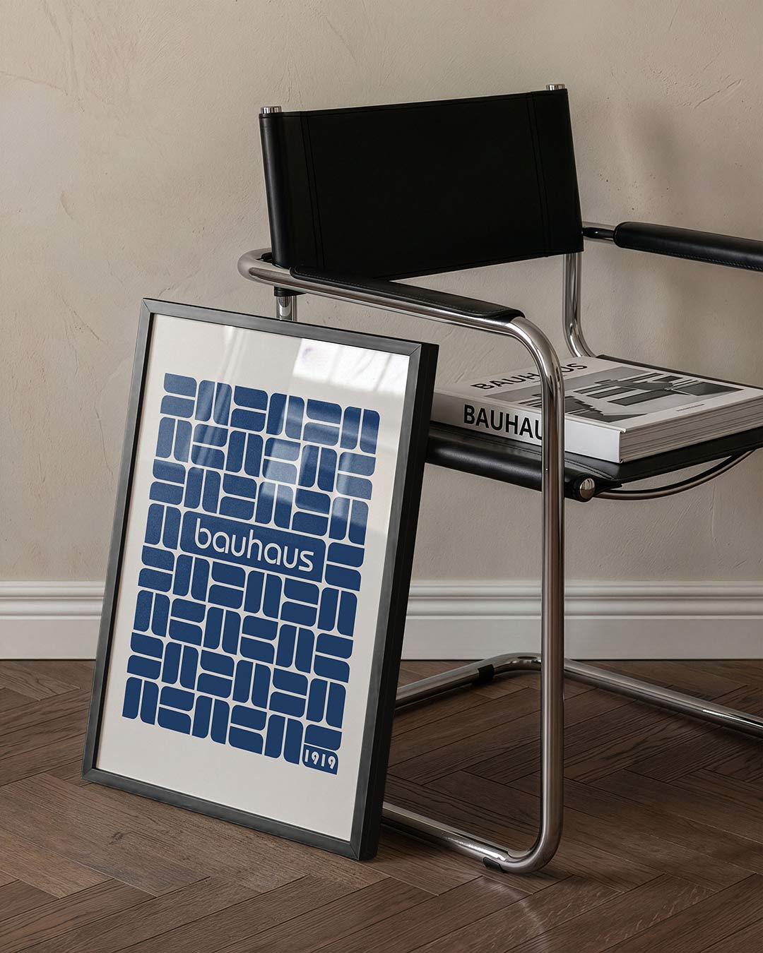 Vormritme en kleur Poster