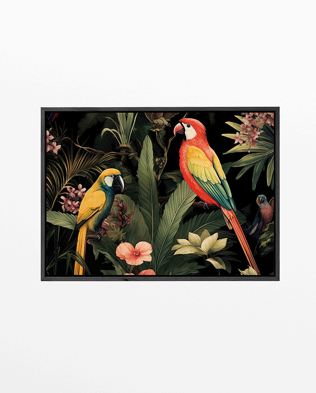 Tropische vogels Kunstwerk
