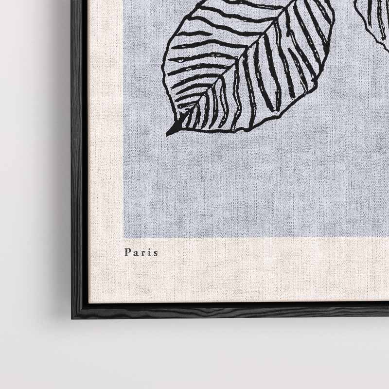 Botanische Bladeren Kunstprint Kunstwerk-canvas-dibond-plexiglas-wanddecoratie-WallArtistic