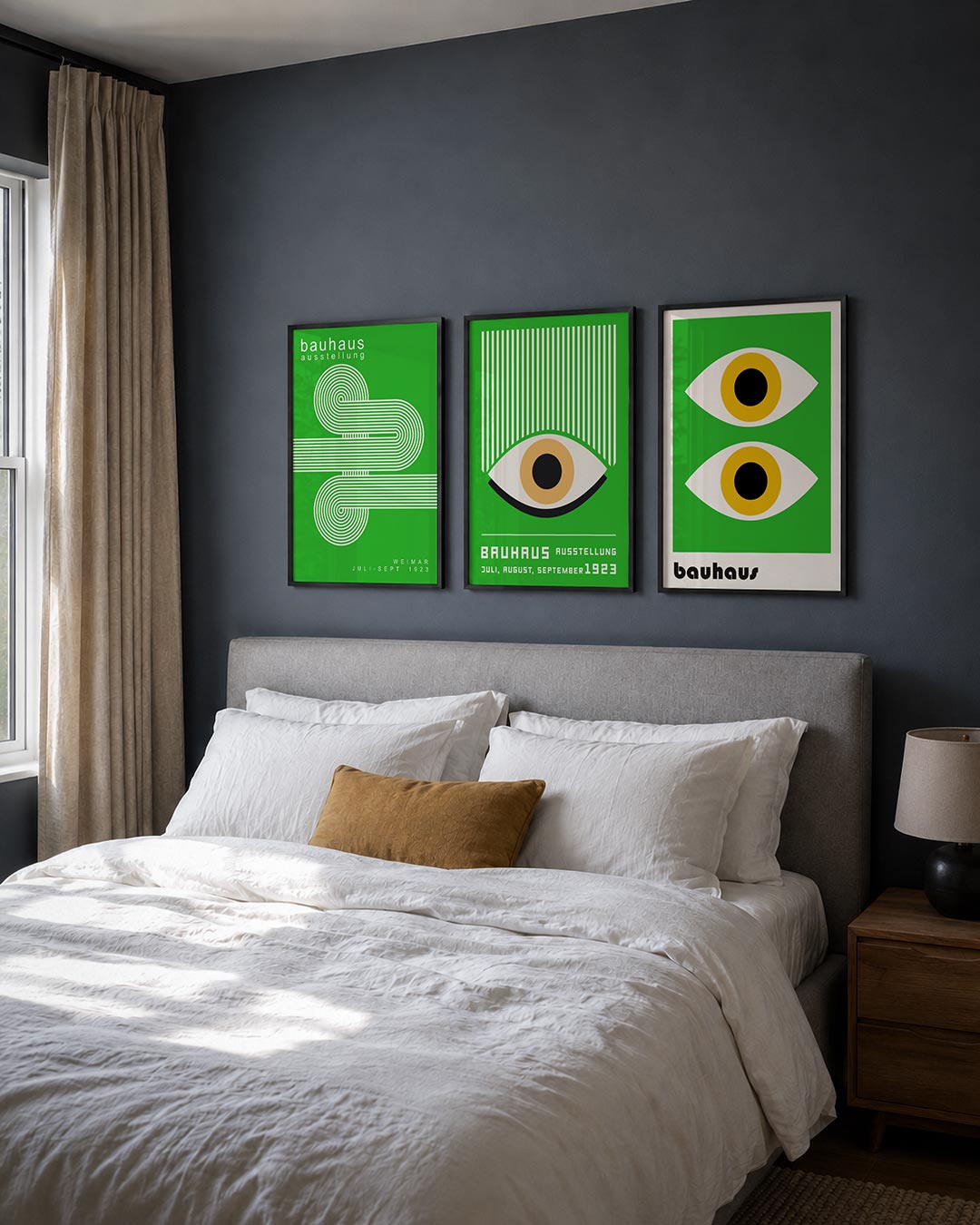 Lijnen en kleurvlakken Posterset