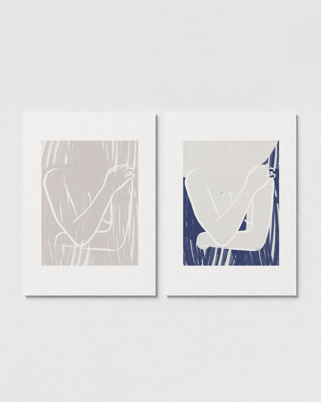 Lijnen en vlakken Posterset