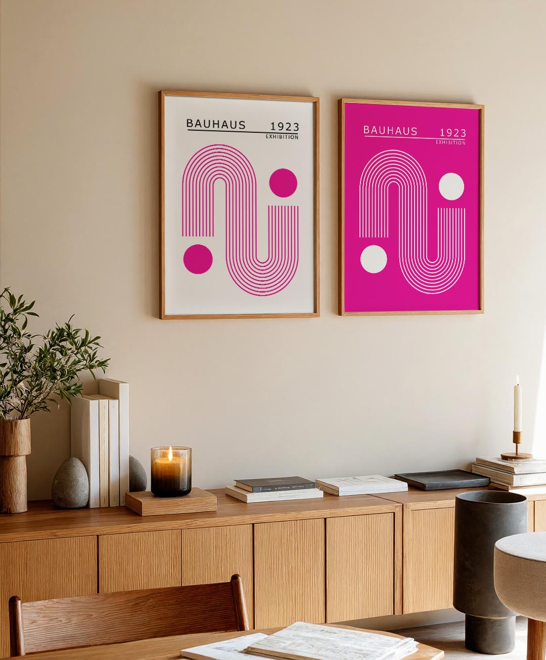 Lijnen en cirkels Posterset