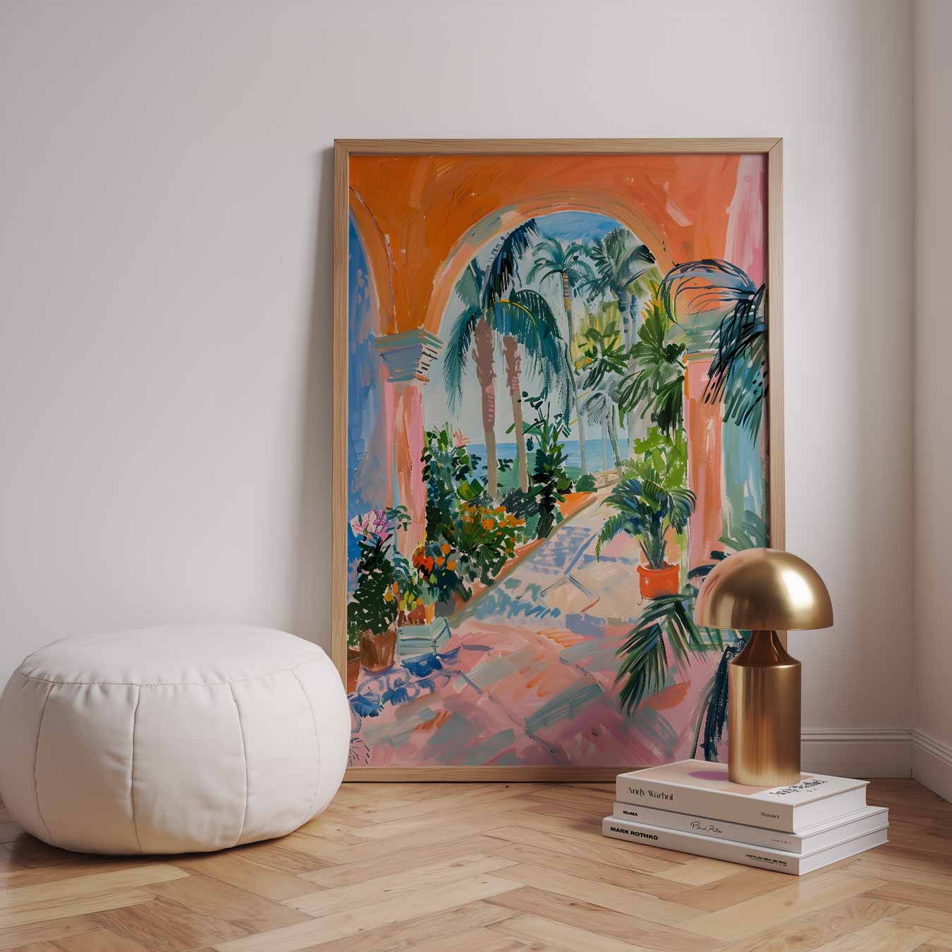 Tropische Tuin Escape Poster-WallArtistic