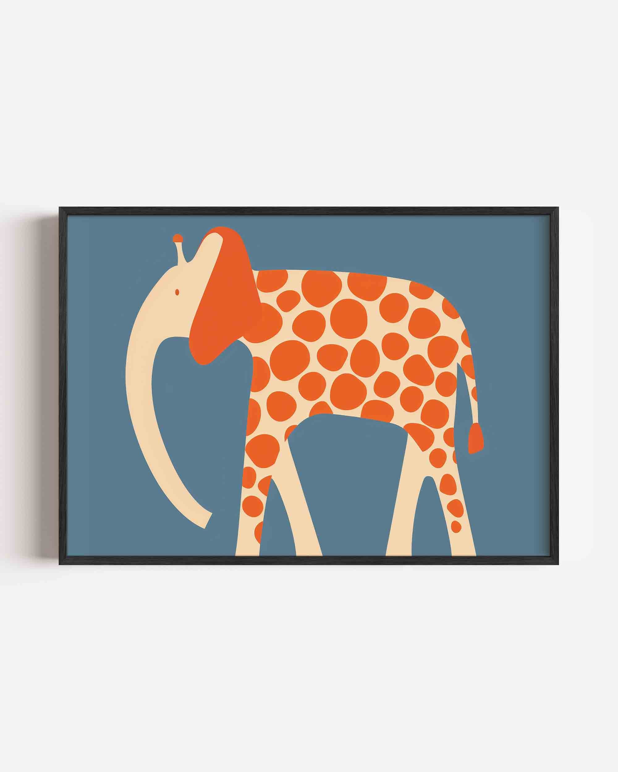 Olifant met stippen Poster